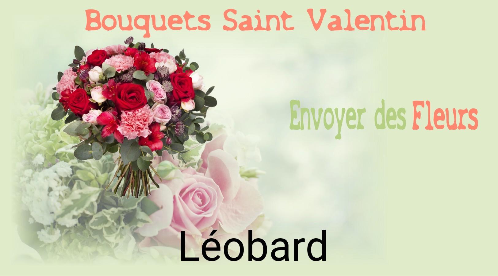 Roses de Saint-Valentin livrées à Léobard